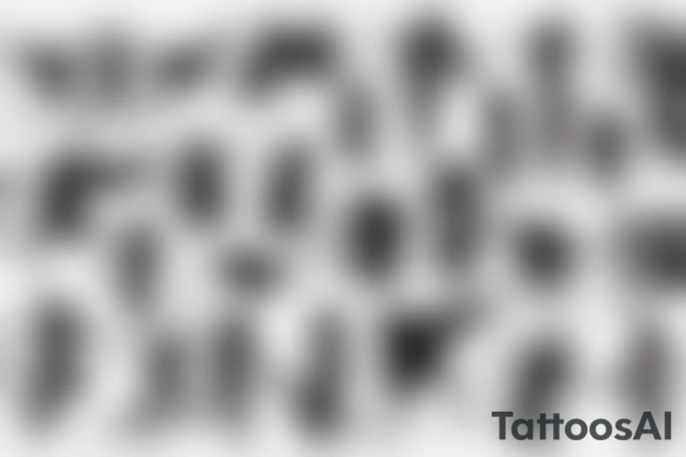 anime ninja girl tattoo idea