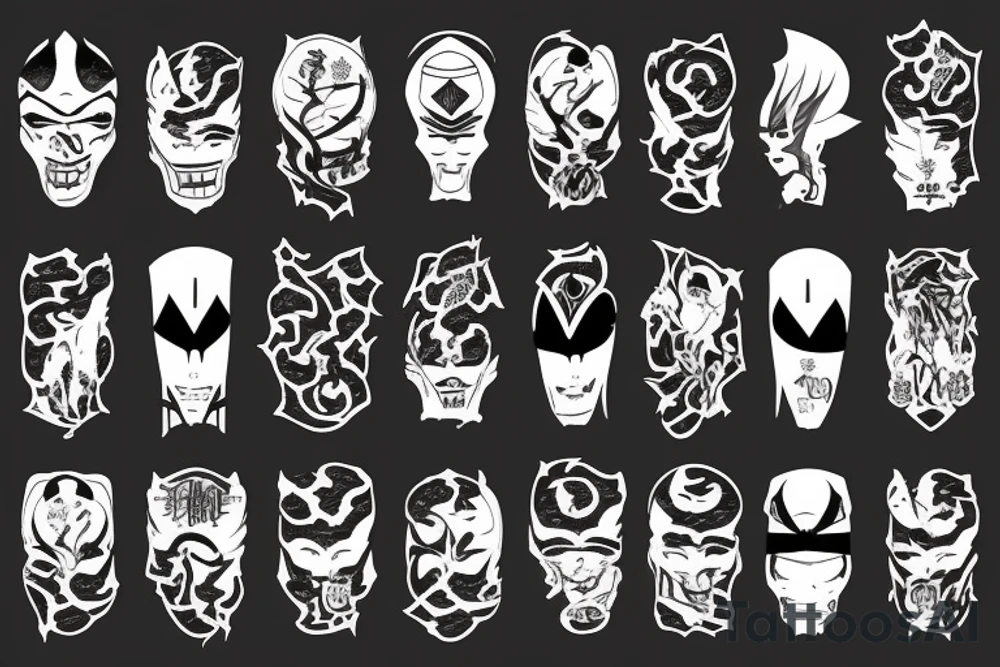 Samourai tattoo idea