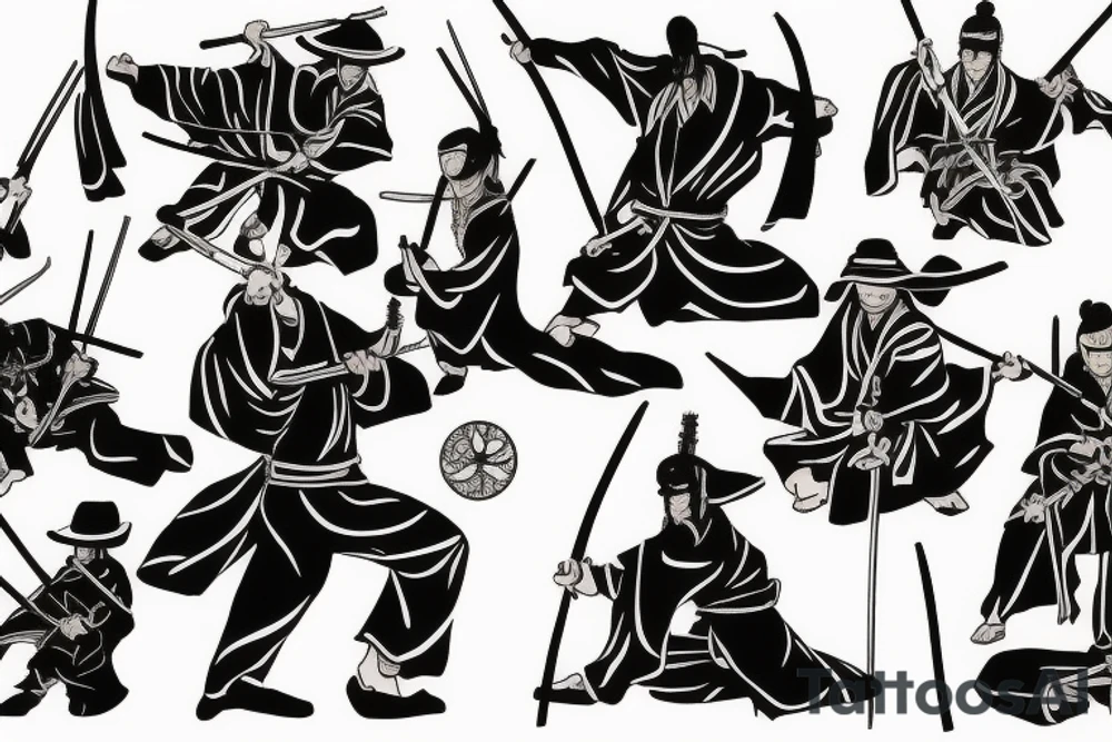 Samourai tattoo idea