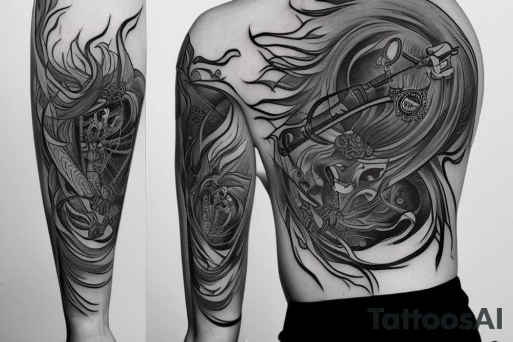 Samouraï tattoo idea