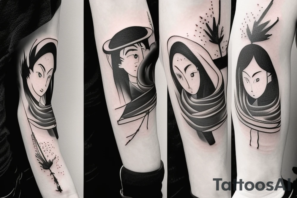 Samouraï tattoo idea