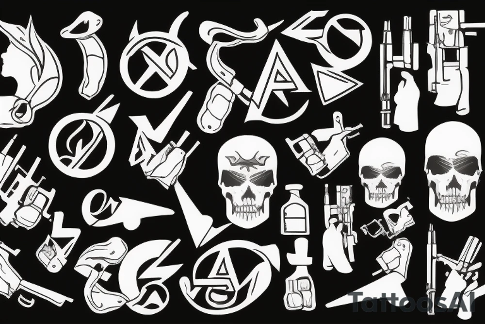 ak-74 tattoo idea