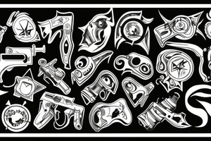 revolver tattoo idea