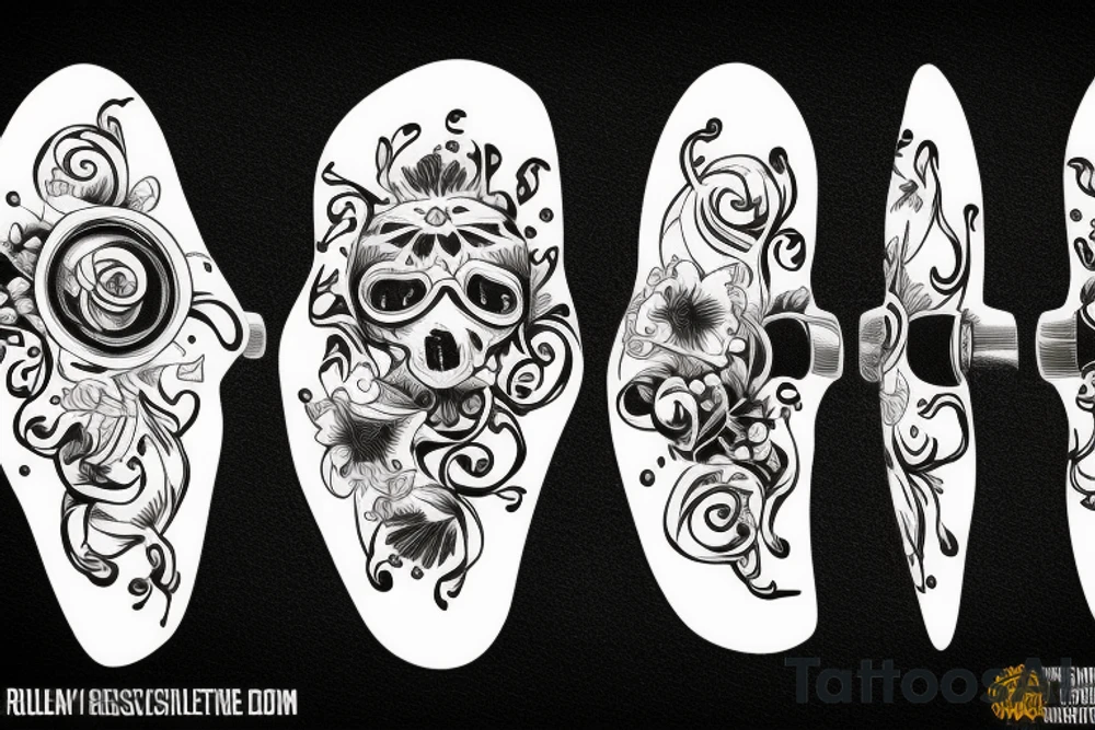 revolver tattoo idea