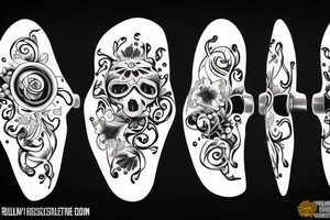 revolver tattoo idea