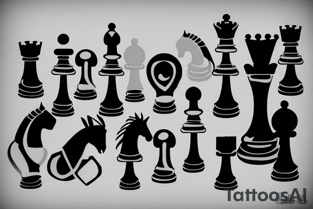 chess tattoo idea