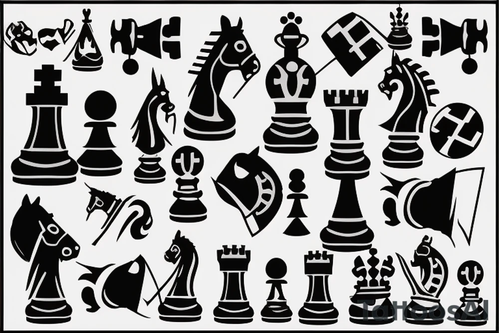 chess tattoo idea