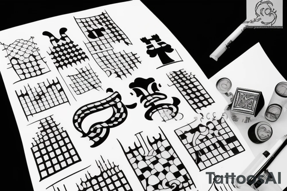 chess tattoo idea