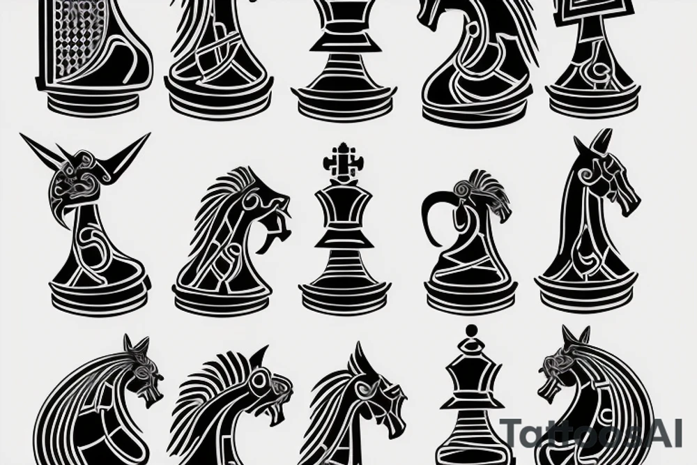 chess tattoo idea