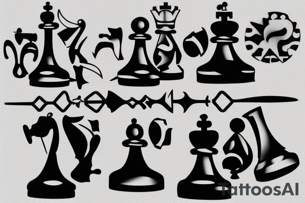 chess tattoo idea