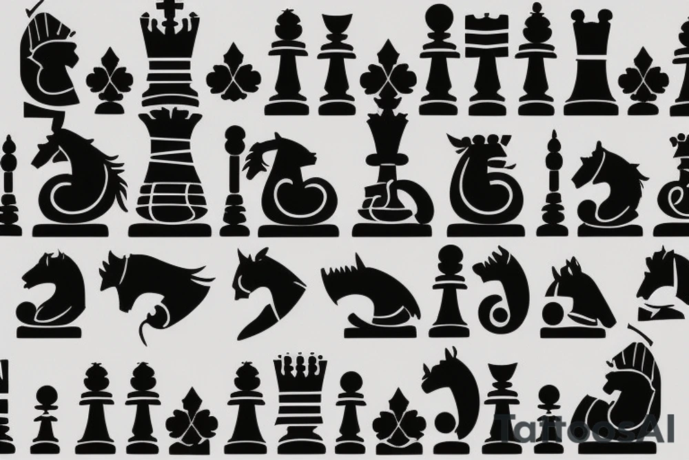 chess tattoo idea
