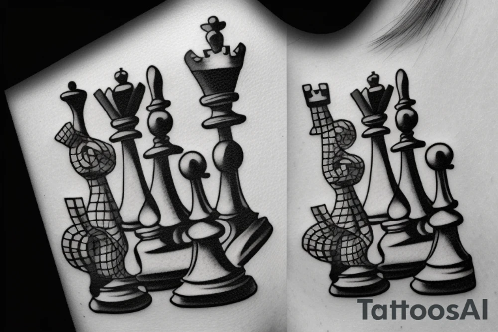 chess tattoo idea