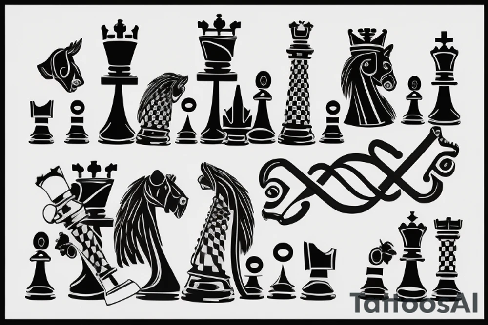 chess tattoo idea
