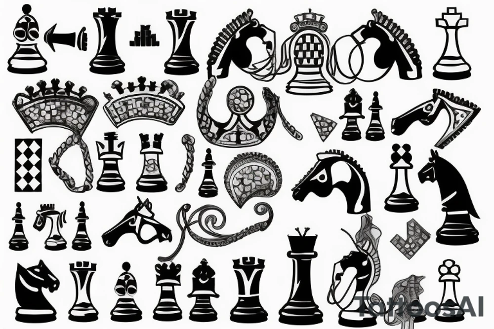 chess tattoo idea