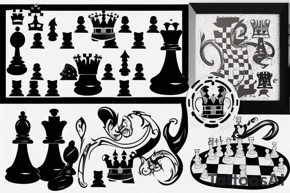 chess tattoo idea