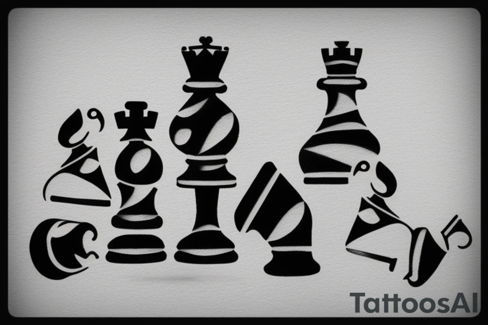 chess tattoo idea