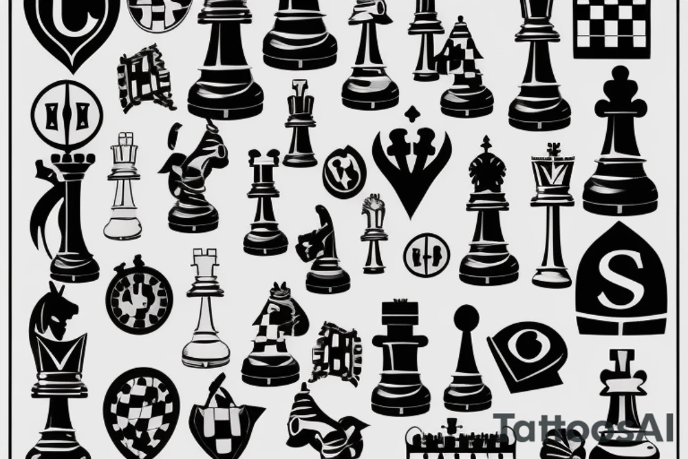 chess tattoo idea