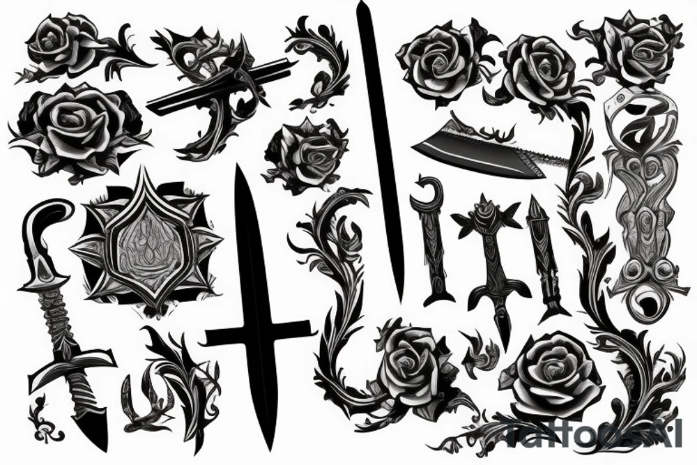 sword tattoo idea