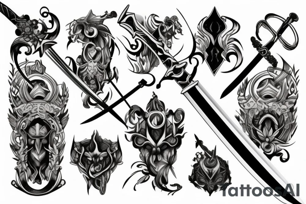 sword tattoo idea
