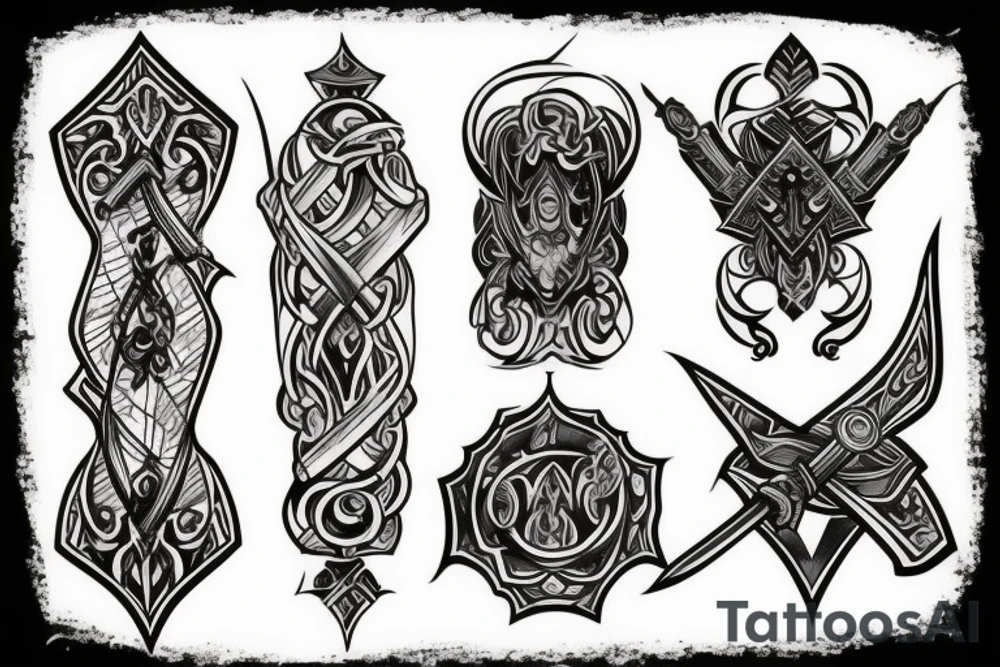 sword tattoo idea