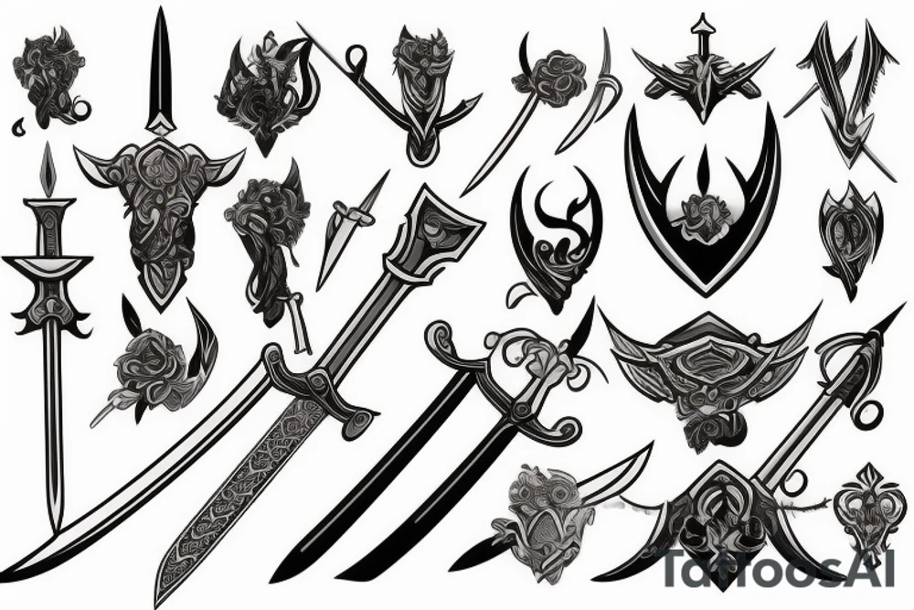 sword tattoo idea