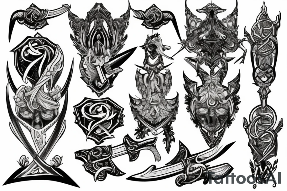 sword tattoo idea