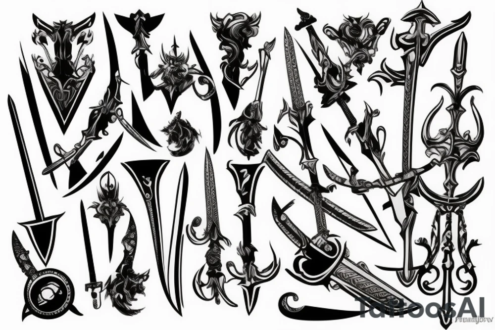 sword tattoo idea