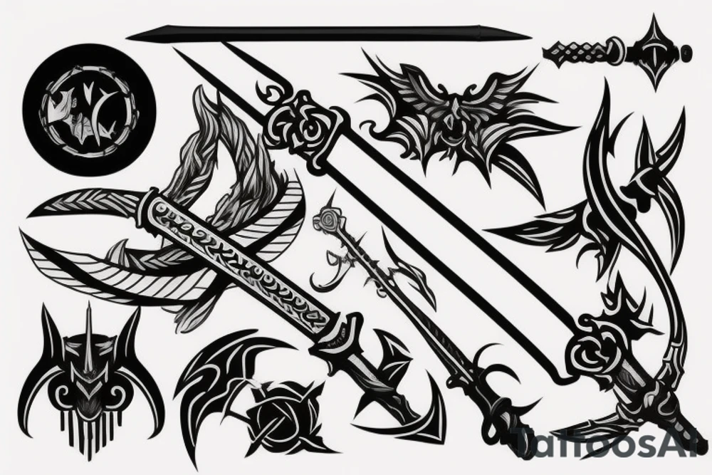 sword tattoo idea
