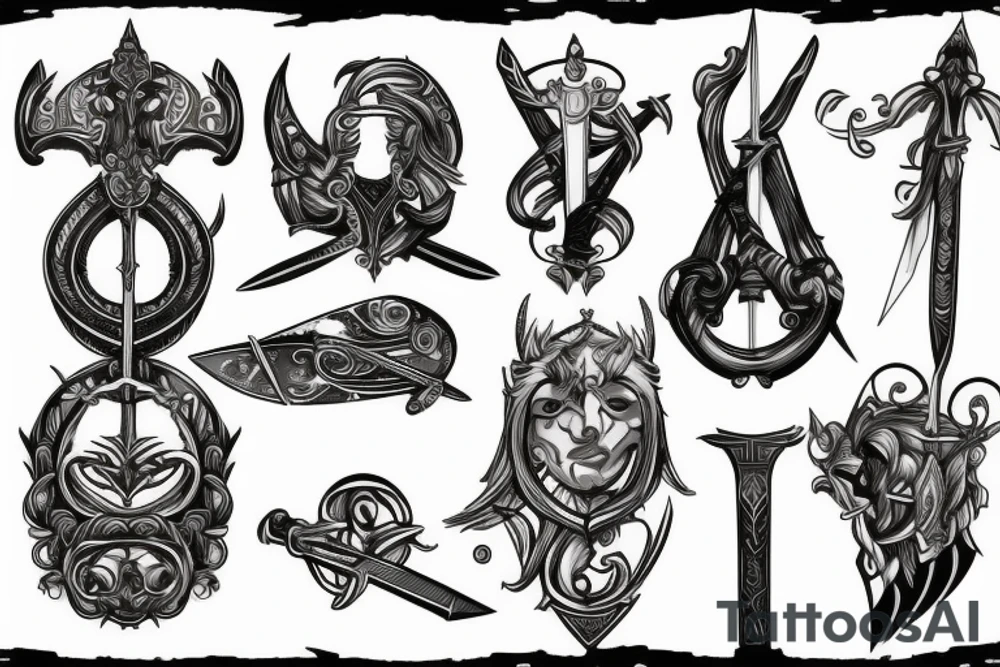 sword tattoo idea