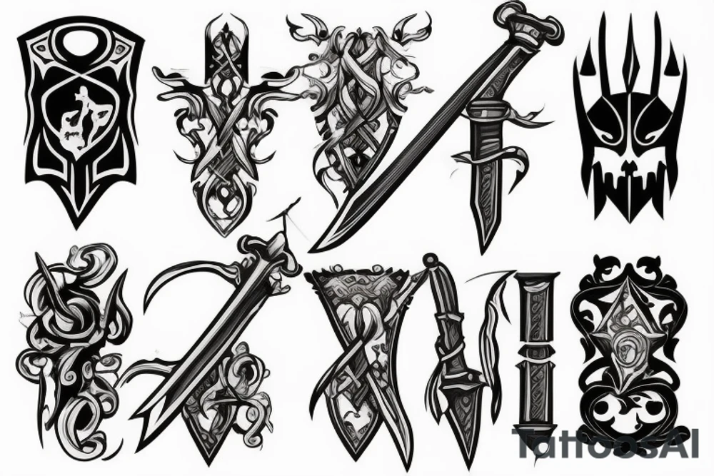 sword tattoo idea