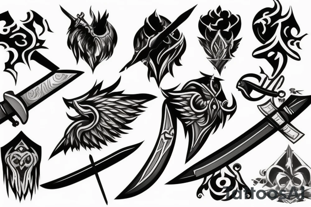 sword tattoo idea