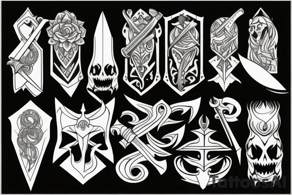 sword tattoo idea