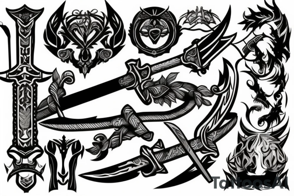 sword tattoo idea