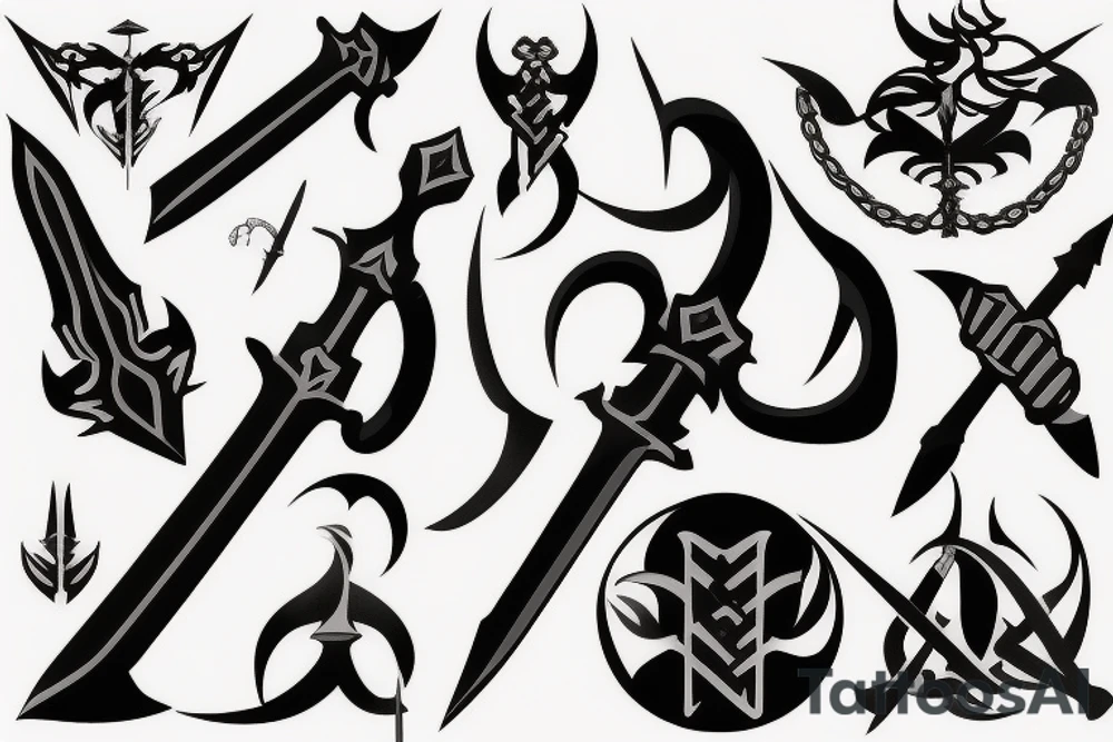 sword tattoo idea