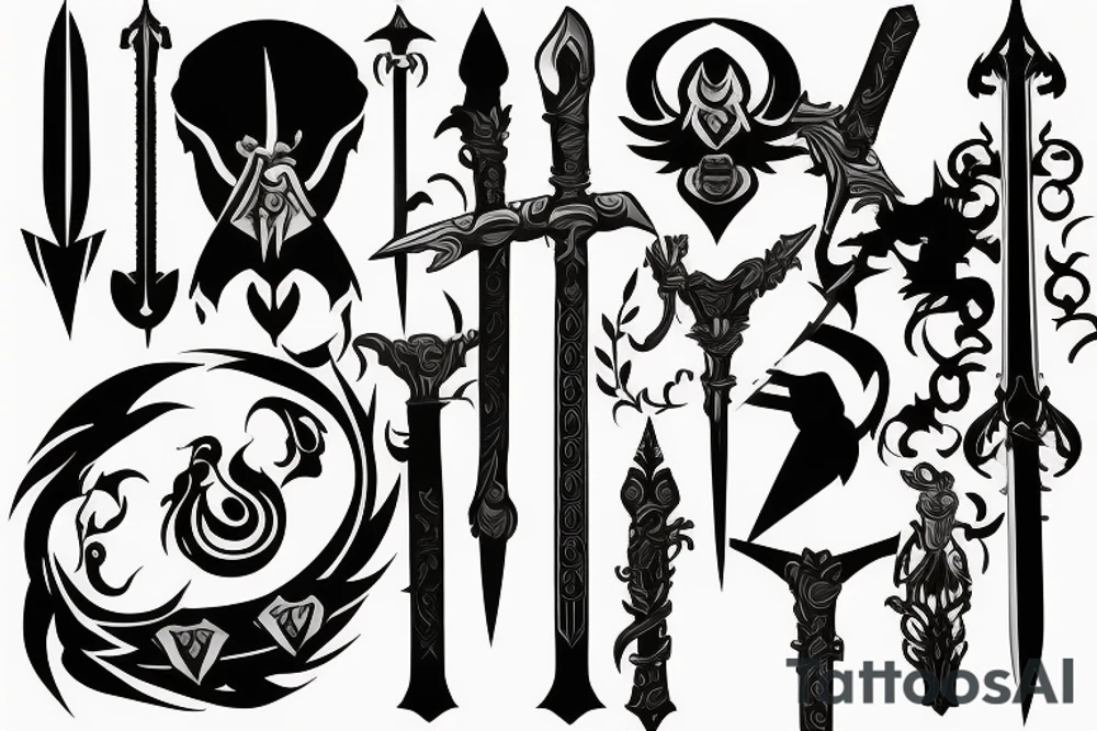 sword tattoo idea
