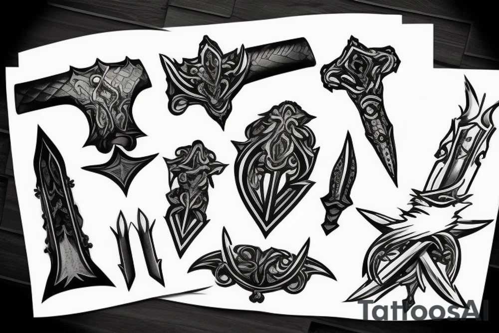 sword tattoo idea