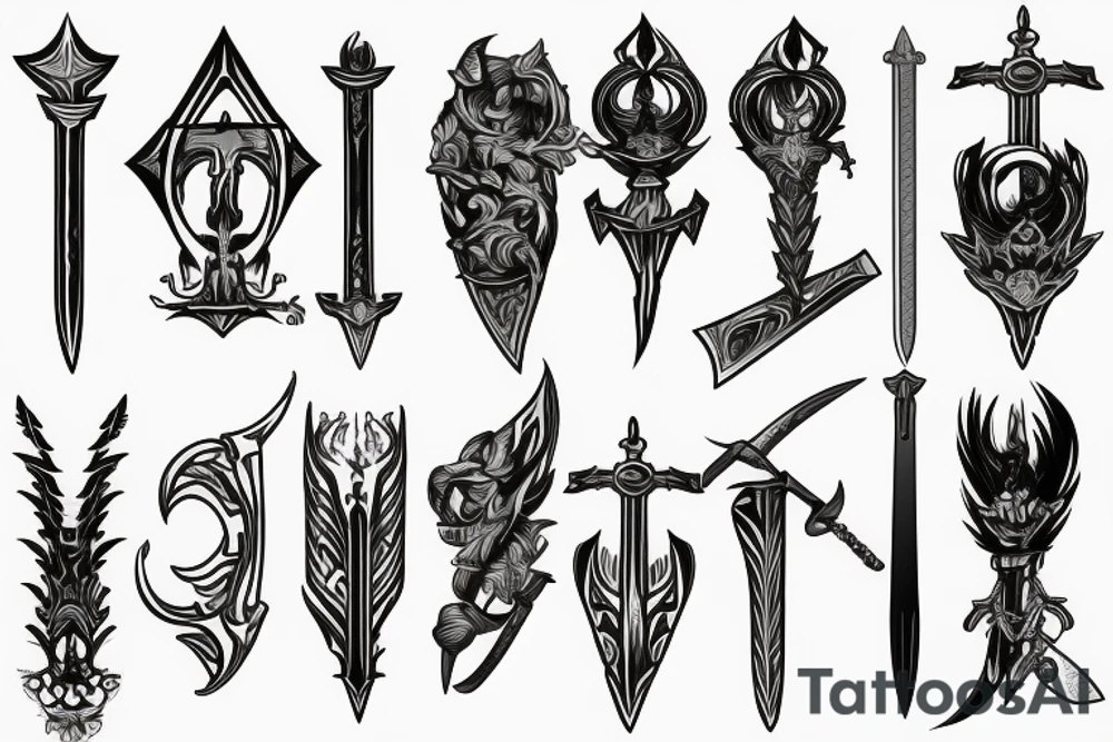 sword tattoo idea