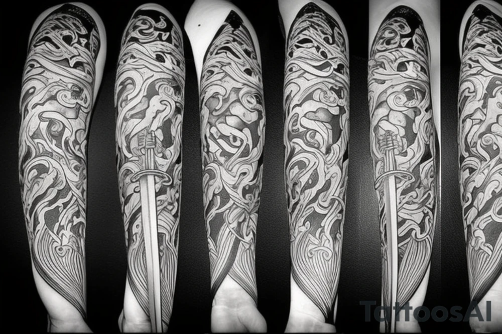 sword tattoo idea