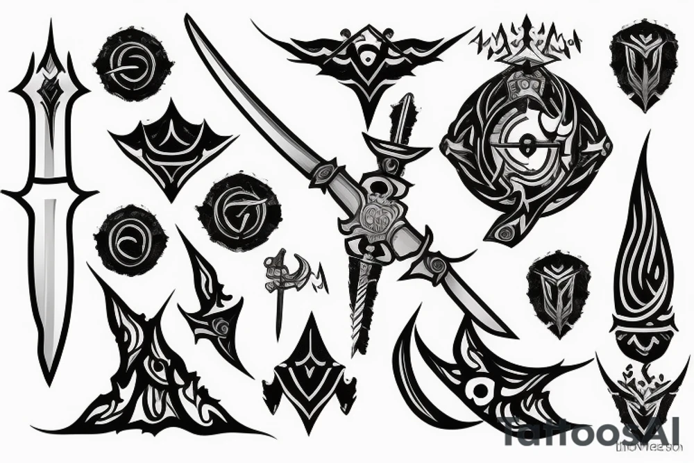 sword tattoo idea
