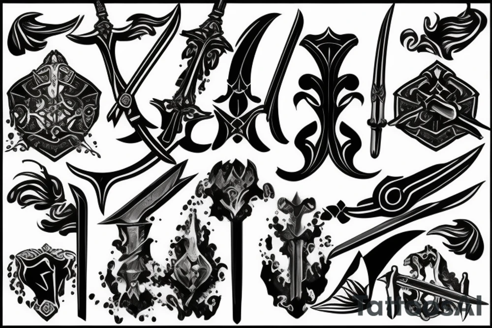 sword tattoo idea
