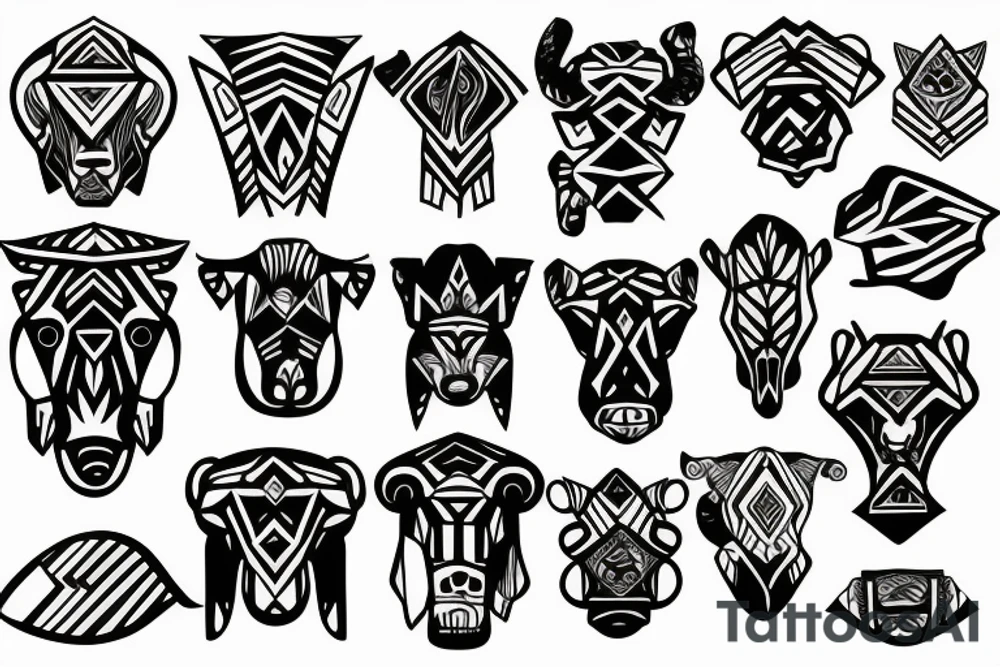 mammoth tattoo idea