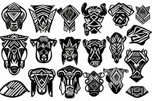 mammoth tattoo idea