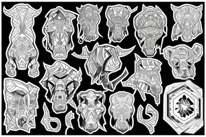mammoth tattoo idea