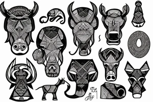 mammoth tattoo idea