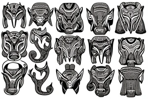 mammoth tattoo idea