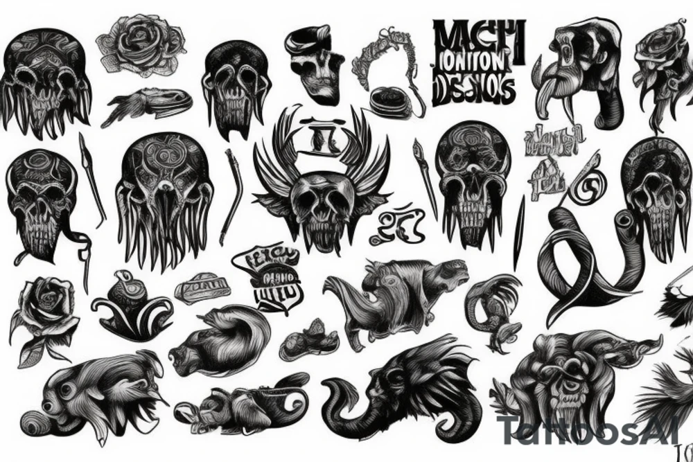 mammoth tattoo idea