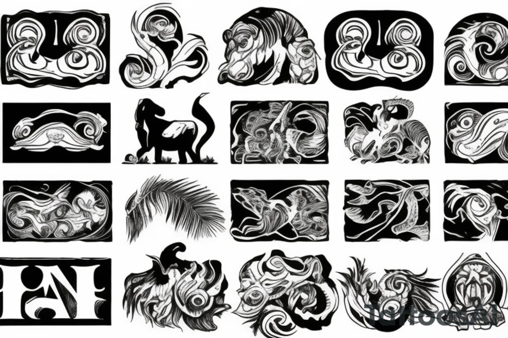 mammoth tattoo idea