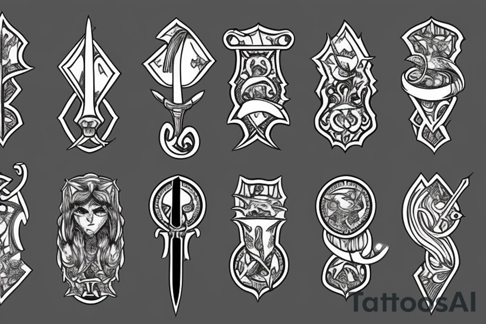 sword tattoo idea