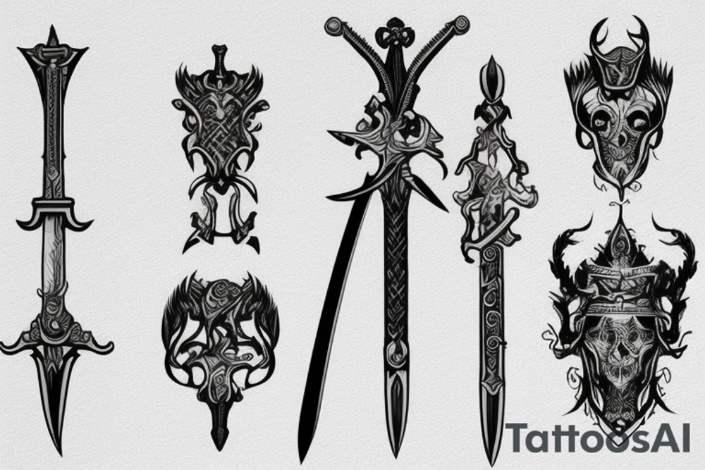 sword tattoo idea