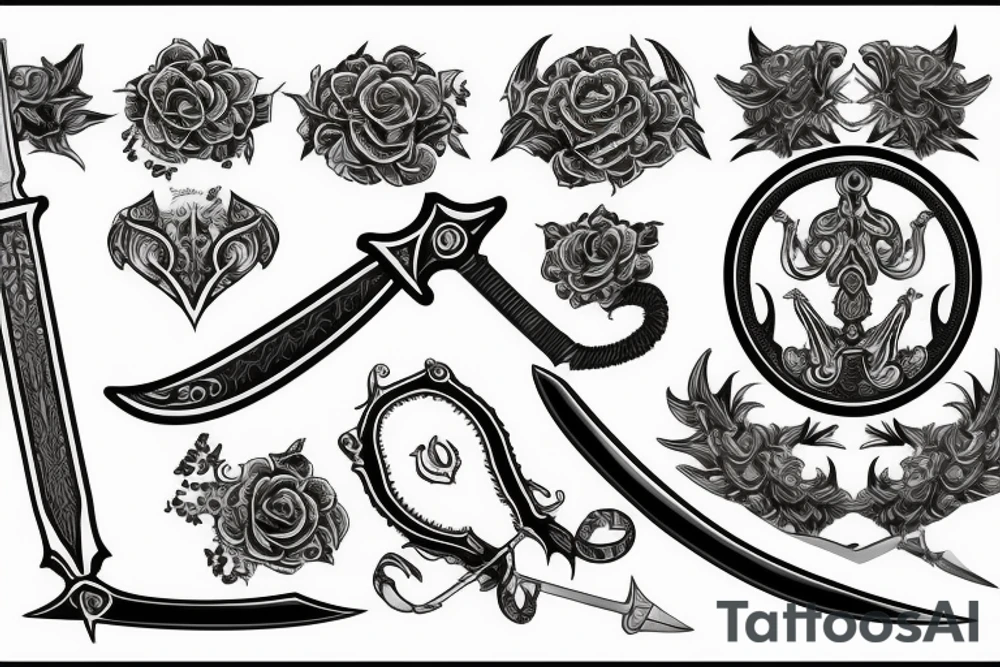 sword tattoo idea
